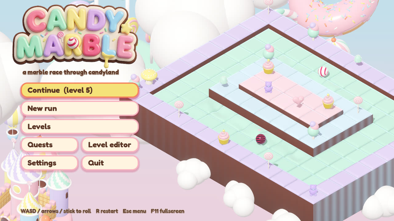 Title screen